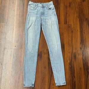 Citizens of Humanity Rocket Crop Jeans | White Skinny Denim | Size 25